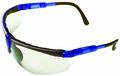 Msa Safety Works 10041055 Padded Brow Guard Glasses Blue Frame Clear Lens 
