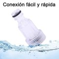 High Pressure Washer Water Filters 5pcs 3 4in Car Clean Detachable Connection Fitting Garden Hose Inlet Filter For