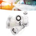 High Pressure Washer Water Filters 5pcs 3 4in Car Clean Detachable Connection Fitting Garden Hose Inlet Filter For