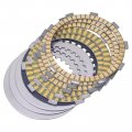 Road Passion 9 Pcs Clutch Plates Steel Friction Replacement For Kawasaki Z400 2018-2022 Zx-4r 2023-2024 Zx-4rr Ninja 400 Ex400