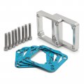Sfriding 1 2 Reed Spacers Intake With Bolts Gaskets For Yamaha Banshee 350 Yfz350 1987-2006 Billet Aluminum Cnc Milled Anodized