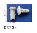 Autobahn88 Trunk Lid Nylon Clip Compatible With Nissan Pack Of 20
