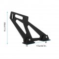 Qiilu Spoiler Mount Brackets Universal Car Cnc Aluminum Alloy Rear Wing Trunk Racing Tail Legs