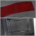 Auto Dynasty 2pcs 3d Led Bar Rear Tail Lights Brake Lamps Compatible With Dodge Ram 1500 2500 3500 09-17 Driver And Passenger