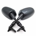 Smt-mini Racing Mirror For Kawasaki Ninja 500 Zzr600 636 Zx6rr Zx750 Zx7r Zx9r Carbon B075vmf9xc