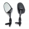 Smt-mini Racing Mirror For Kawasaki Ninja 500 Zzr600 636 Zx6rr Zx750 Zx7r Zx9r Carbon B075vmf9xc