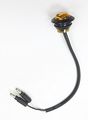 10 New 12v 3 4 Amber Led Marker Clearance Lights For Trailer Truck Rv -24021 