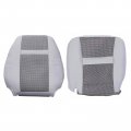 Secosautoparts Driver Passenger Bottom Top Lean Back Replacement Cloth Seat Cover Fit For Dodge Ram 1500 2500 3500 4500 5500