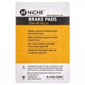 Niche Brake Pad Set For Suzuki Boulevard 59102-33880 59302-33870 69100-10850 Front Rear Semi-metallic