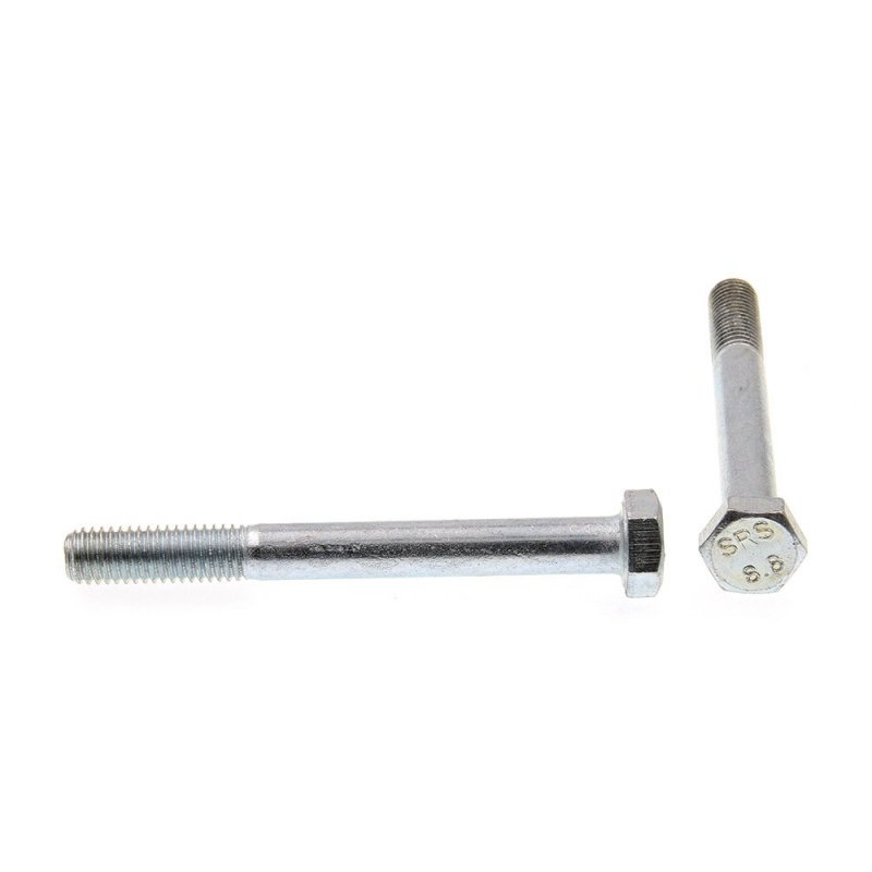 Hex Head Cap Screws Class 8 Metric M8 1 25 X 75mm Zinc Plated Alloy Steel Finished Bolts 5 Pack Model
