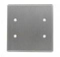 Leviton 84125-40 Ss Wp 2g Blank Oversized Strap Mnt 