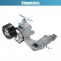 X Autohaux Belt Tensioner Pulley Assembly No 1662031040 For Toyota Avalon 2005-2018 Camry 2007-2017