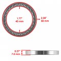 Caltric Radial Ball Bearing Set Compatible With Honda Rancher 420 Trx420 2x4 4x4 2007-2013