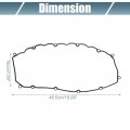 Uxcell Engine Valve Cover Gaskets For Toyota Prado 3 0l No 1121367010 Black Rubber