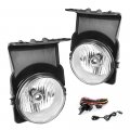 Driving Fog Lights Lamps Replacement For 2003-2006 Gmc Sierra 1500 2500 3500 With H10 12v 45w Halogen Bulbs Wiring Harness Kit 