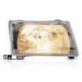 Kuafu Right Headlight W Adjusters Compatible With Peterbilt 375 385 Trucks Halogen Headlamp Clear Lens Passenger Side