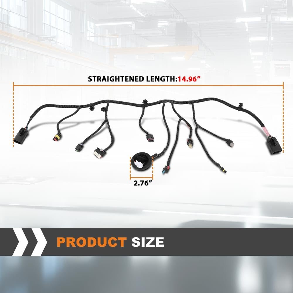 Front Radiator Support Fan Wiring Harness For Tesla Model 3 2021-2023 2567961-00-b Direct Replacement No Modification Black