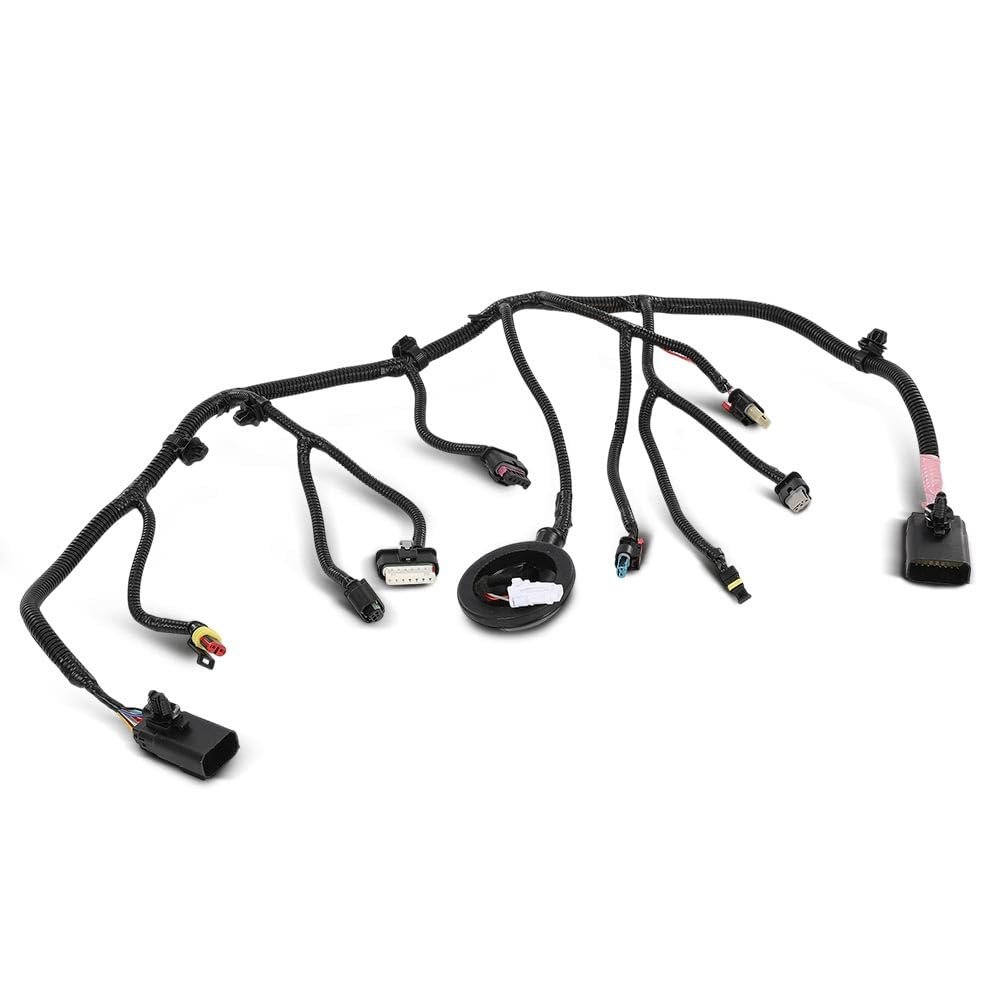 Front Radiator Support Fan Wiring Harness For Tesla Model 3 2021-2023 2567961-00-b Direct Replacement No Modification Black