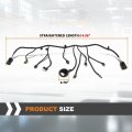 Front Radiator Support Fan Wiring Harness For Tesla Model 3 2021-2023 2567961-00-b Direct Replacement No Modification Black