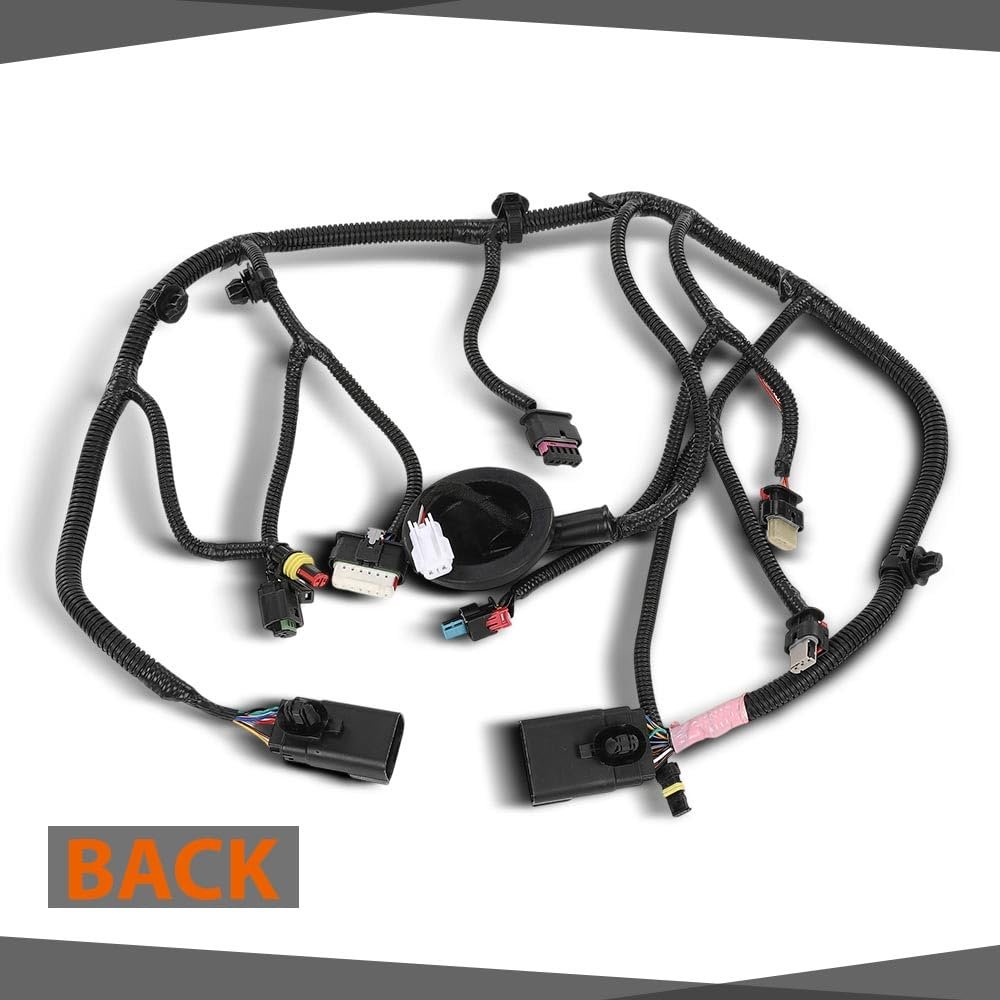 Front Radiator Support Fan Wiring Harness For Tesla Model 3 2021-2023 2567961-00-b Direct Replacement No Modification Black