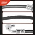 A-premium Front Passenger Brake Hydraulic Hose Compatible With Select Acura Models Tl 2009 2010 2011 2012 2013 2014 Replace