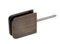 Oil Rubbed Bronze Traditional Movable Wall Mounted Transom Glass Clamp 
