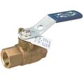 Nibco T-585-70-66 Cast Bronze Ball Valve Stainless Steel Trim Two-piece Lever Handle 1-1 2 Female Npt Thread Fipt 