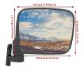 Sautvs Rear View Side Mirrors For Ranger 500 570 900 Adjustable Folding Polaris 2017-2022 2015-2022 And Xp 2014-2019