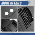 Front Dash Panel Bezel Trim Visor Compatible With Ford F-150 Expedition 2wd 1997-2004 Textured Grey