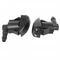 X Autohaux 2pcs Cl5644 Windshield Washer Nozzle Jet Spray Double Hole For Toyota Sienna Solara Corolla Tundra 2000-2011
