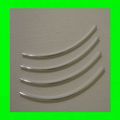 2009-2012 Vw Volkswagen Tiguan Chrome Door Edge Trim Molding Protectors 4 Qty Of 8 2010 2011 09 10 11 12