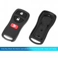 Uxcell Car Replacement Key Fob Remote Control Shell Case Cwtwb1u415 For Nissan Xterra 2005-2015 3 Button Black
