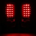 Amerilite For 94-01 Dodge Ram 1500 2500 3500 Crystal Red Led Brake Tail Lights Set Passenger And Driver Side