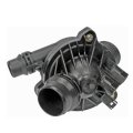 Bmw 328i 2007-2013 Thermostat Housing Plastic Black Gasket 4 Outlet Port 207 Degree Fahrenheit Opening Temperature Replacement 