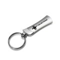 Ford Mustang Tri-bar Logo Blade Style Metal Key Chain