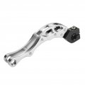 Aramox Kick Start Pedaler Start Lever Kickstart High Strength Aluminum Alloy Universal Accessory For Motorcycle Scooter Silver
