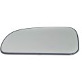 Heated Mirror Glass For Chevy Trailblazer 2002 2009 Driver Side Flat With Backing Plate Replacement 88944480 15226945 Gm1321293 