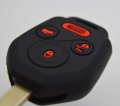 Silicone Rubber Remote Smart Key Fob Case Cover Protector Holder For Subaru Wrx Crosstrek Forester Impreza Legacy Outback