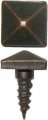 Mission Style Pyramid Head Screw Iron Steel Copper Decorative Antique Rustic Vintage Retro Designer 