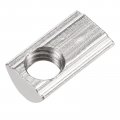 Uxcell M8 T Slot Nuts Roll In Spring T-nut With Ball Carbon Steel For 3030 Series Aluminum Extrusion Profile Rail 8mm 15pcs