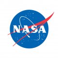 Nasa Official Meatball Logo Tire Rim Wheel Aluminum Valve Stem Caps