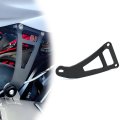Motorcycle Exhaust Hanger Brackets For Gsx-r1000 2017 To 2020 And Gsx-r1000r 2024 Black Powder Coated Aluminum Support Set With 