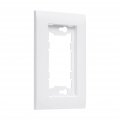 Taymac A1000w Allure Nonmetallic Wallplate Frame With 1-gang White 
