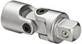 Zyklop 8795b Universal Joint 3 8 In Square Drive X 50mm Chrom Vanadium Steel With Brushed Chromium Finish Silver 