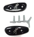 Mirror Block Off Base Plates For Suzuki Gsxr 600 750 1000 Gsx-r 2001-2004 Black