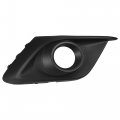 Front Right Fog Light Grille Cover Trim Bjs850c11 For Mazda 3 2014 2015 2016 Black Plastic Replacement 9 84 In X 5 51 