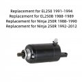 Gxywady Motorcycle Starter Replacement For Ninja 250r El250 El250b 1988-2012