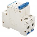 Baomain Miniature Circuit Breaker 2 Pole Dz47-63 C10 Ac 230v 10amp 400v Din Rail Mounting Mcb 2p 10 Amp