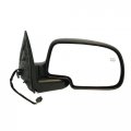 Partomotive For 99-02 Chevy Silverado Sierra Pickup Truck Power Heated Black Mirror Right Side 