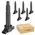 Ignition Coil Pack Set Of 4 Fit For V6 0 2 7 Toyota Tacoma Camry Tundra 4runner Scion Xb Lexus Is F 2005 2006 2007 2008 2009